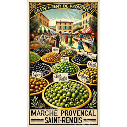 Marché Provençal : Les Olives de Saint-Rémy